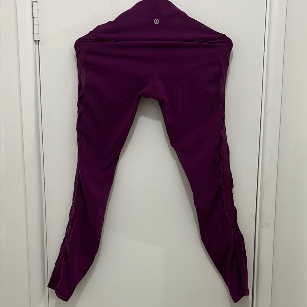 Lululemon Purple Leggings - Picture 2 of 3